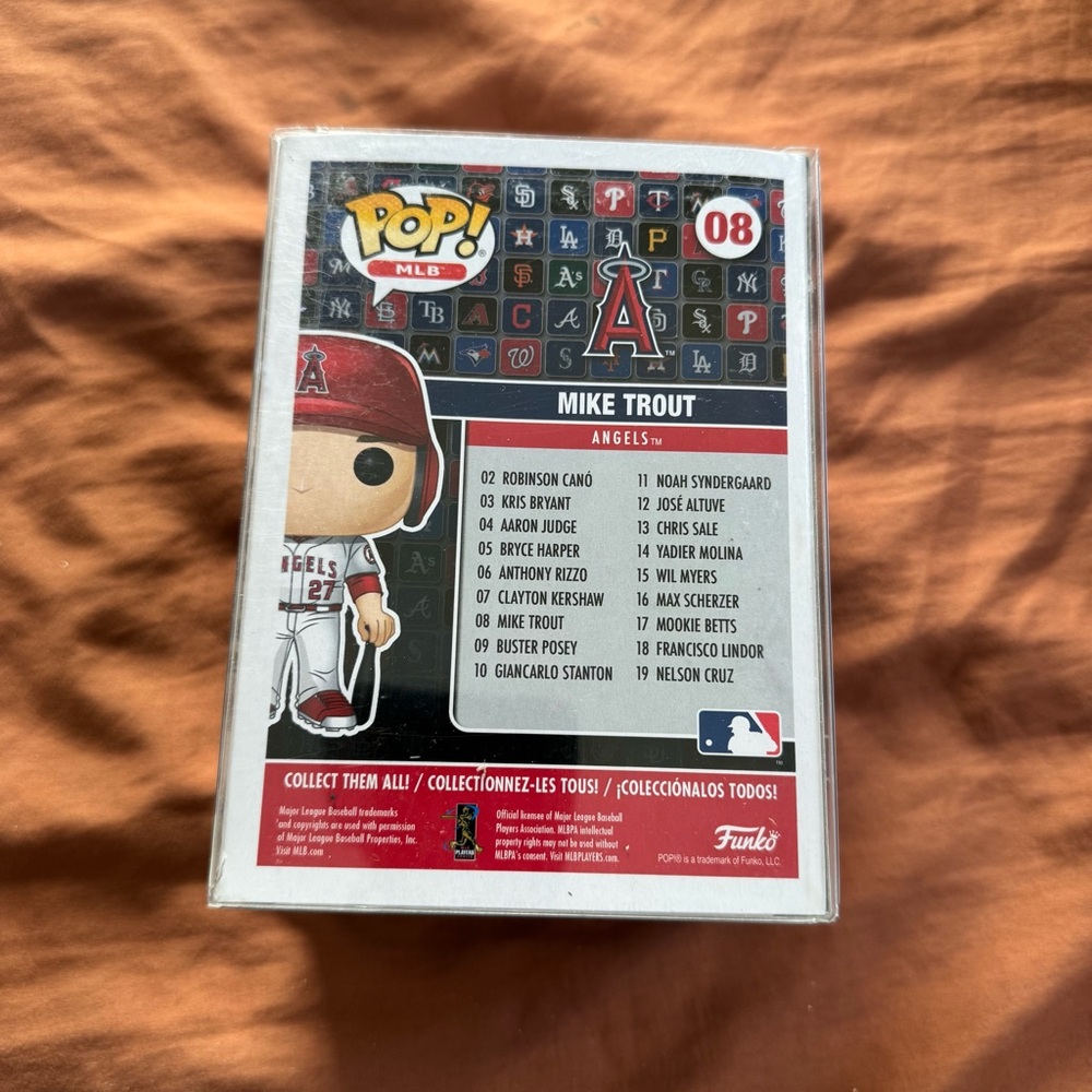 Funko Pop MLB Mike Trout Vinyl Figure - Picture 3 of 5
